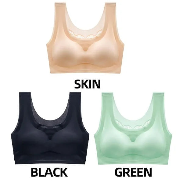 Ultra-thin Plus Size Ice Silk Comfort bra（🔥40% OFF🔥 ）