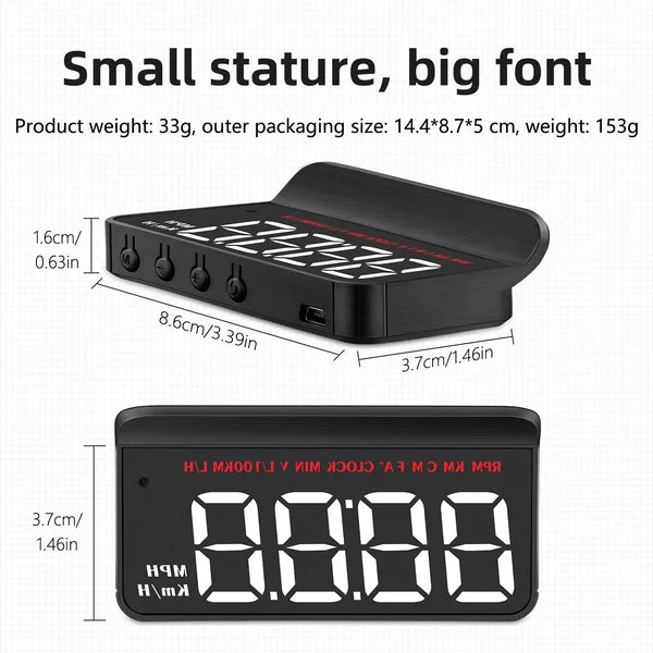 🔥Car Portable Speed Monitor(BUY 2 FREE SHIPPING)