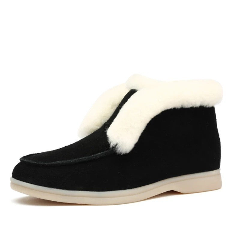 Women wool Loafers