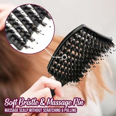 Bristle Nylon Hairbrush