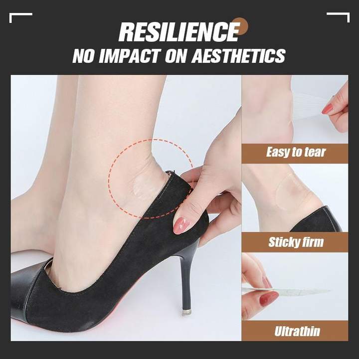 Self adhesive Invisible Heel Anti wear Sticker 50 PCS