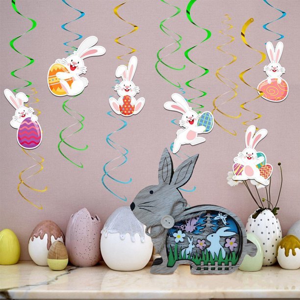 Easter bunny wooden crafts