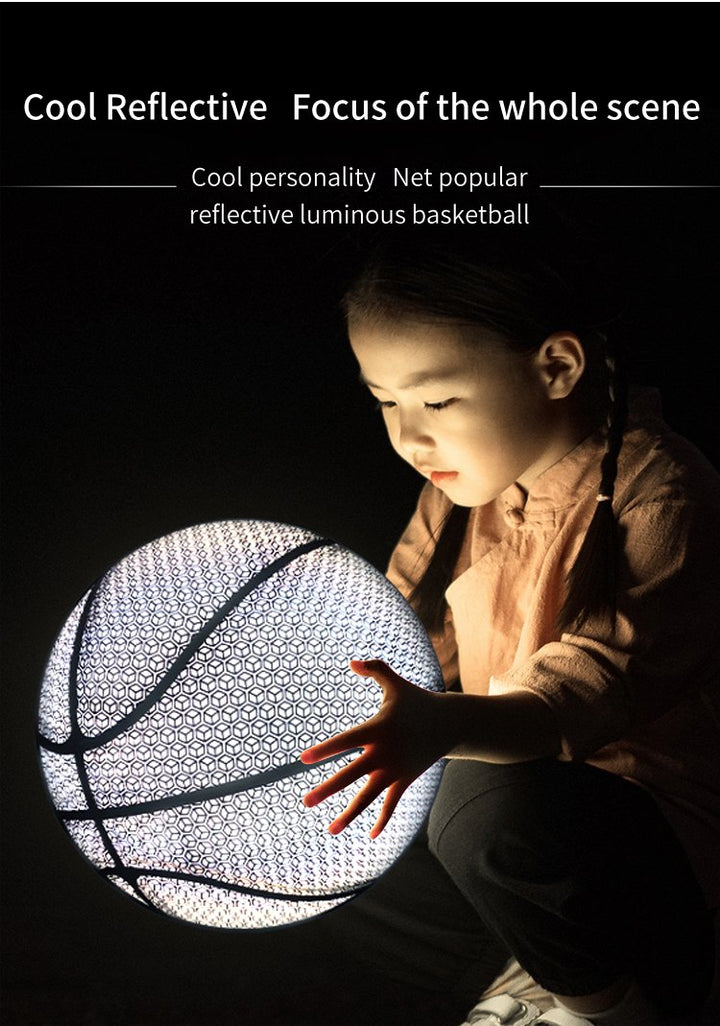 super cool glowing basktetball