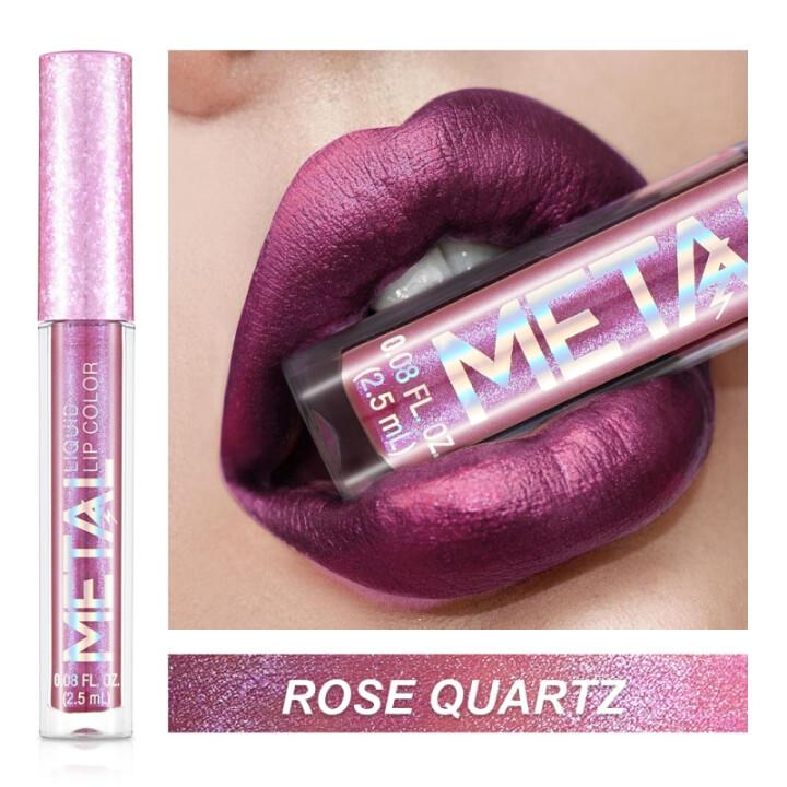 2024 NEW Glitter Metallic Liquid Lipstick Waterproof