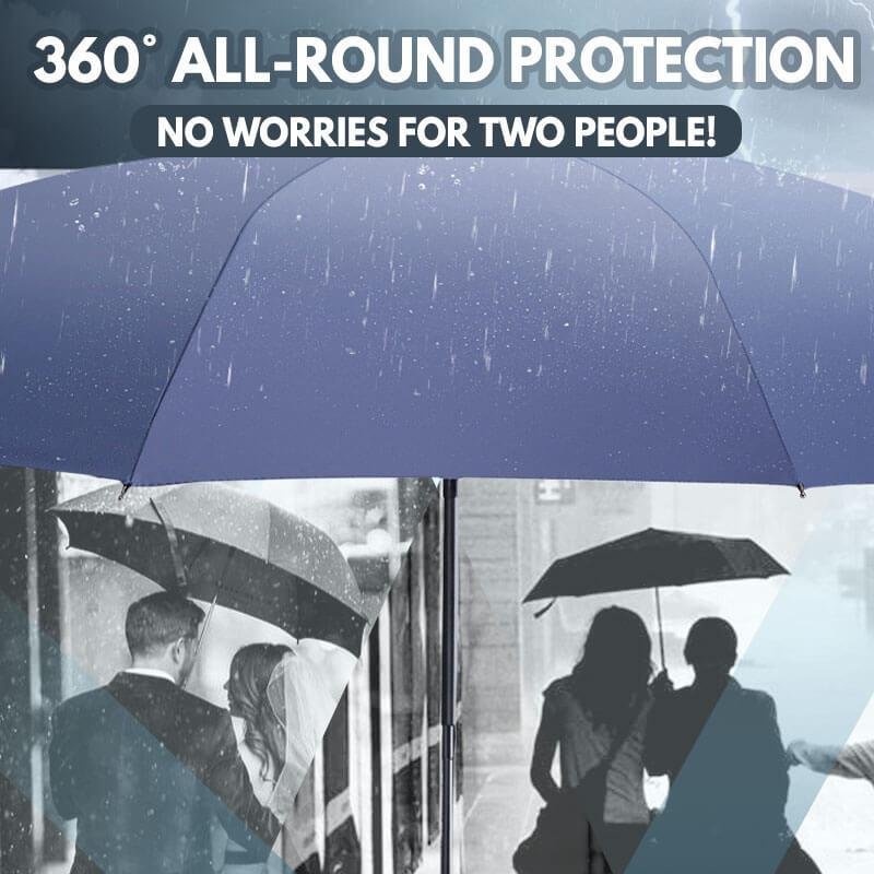 Windproof LED Sun Rain Umbrella