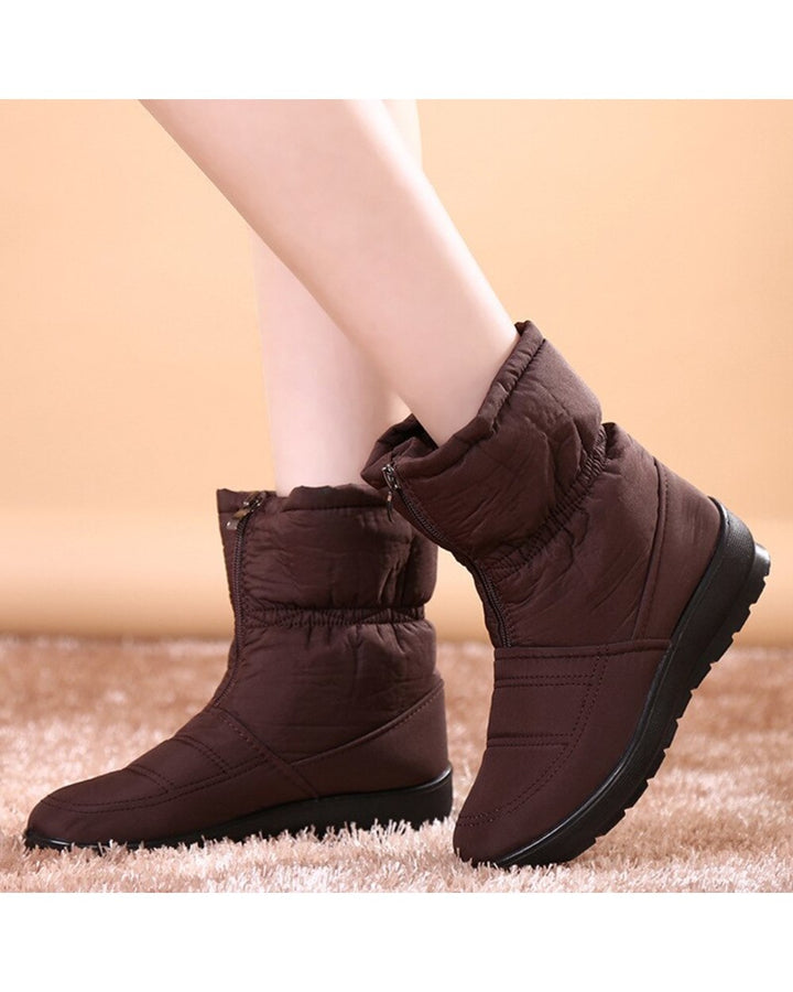 Women s snow ankle boots winter warm