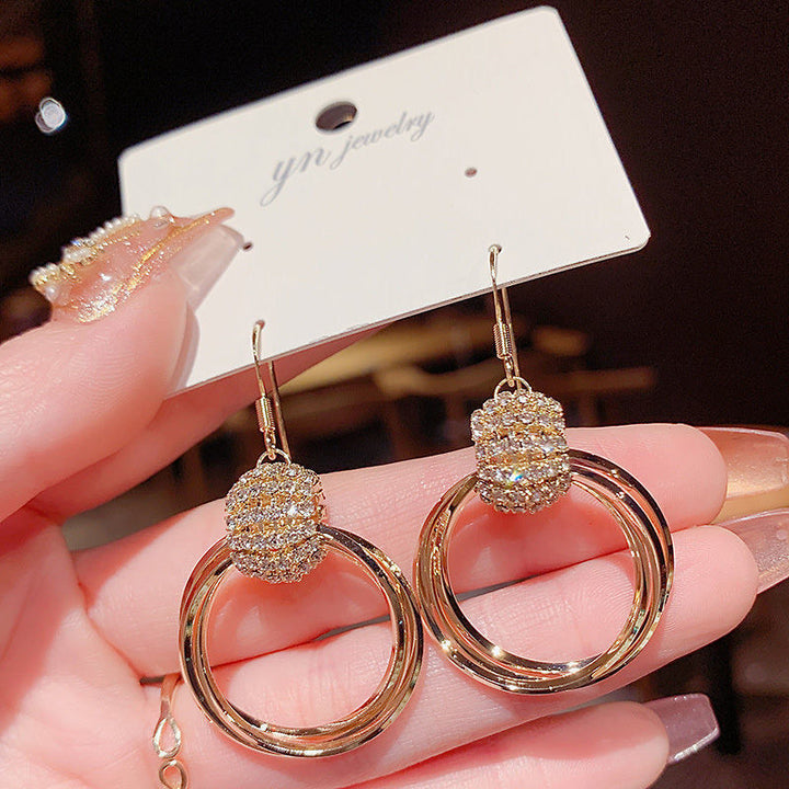 Stylish Circle Earrings