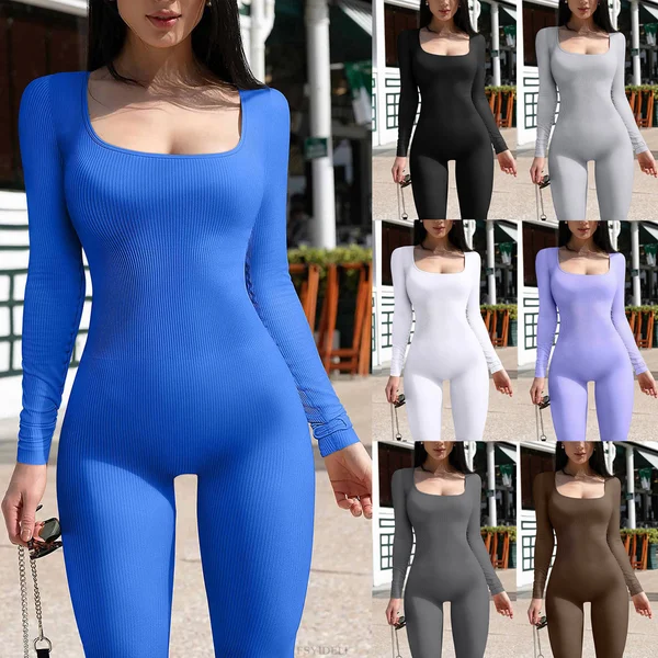 🔥Early Black Friday Sale--Jumpsuit with Tummy ControlPanel