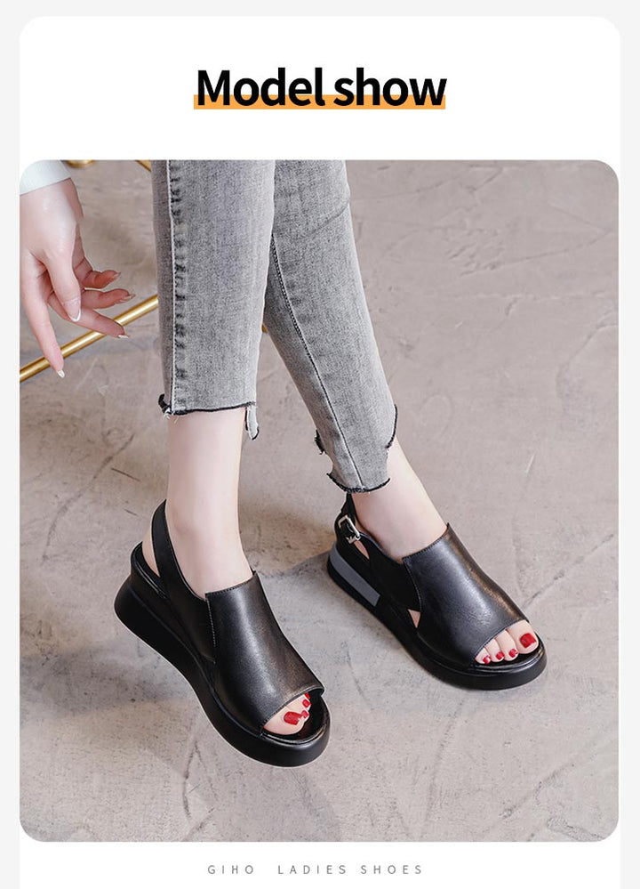 Platform Wedge Sandals