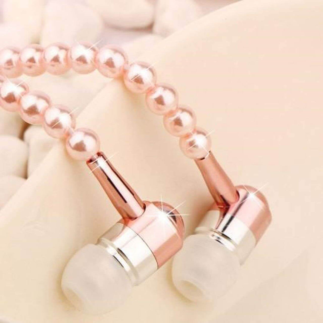 Pearl Necklace Earphones