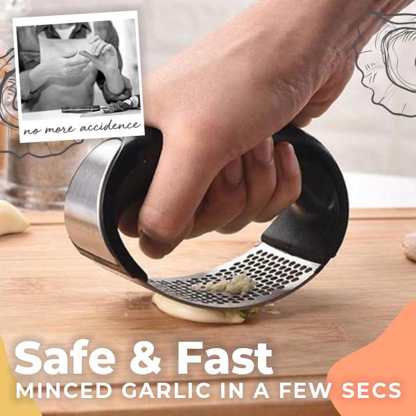 Stainless Steel Garlic Presser