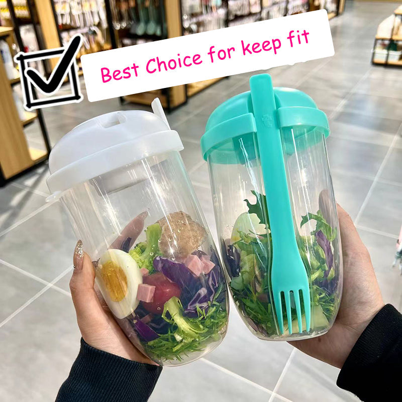 2022 Keep Fit Salad Meal Shaker Cup