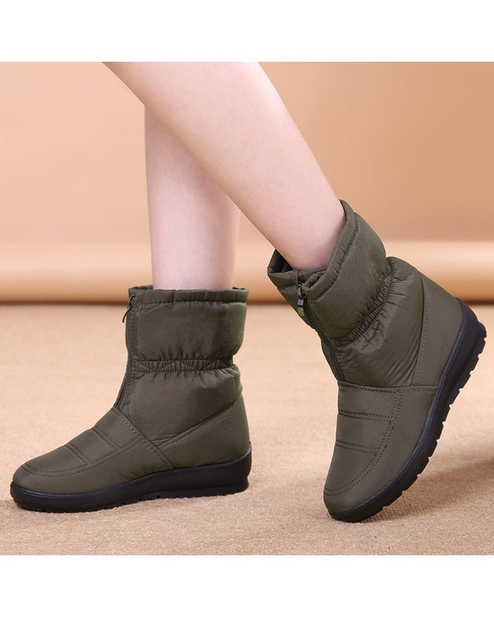 Women s snow ankle boots winter warm