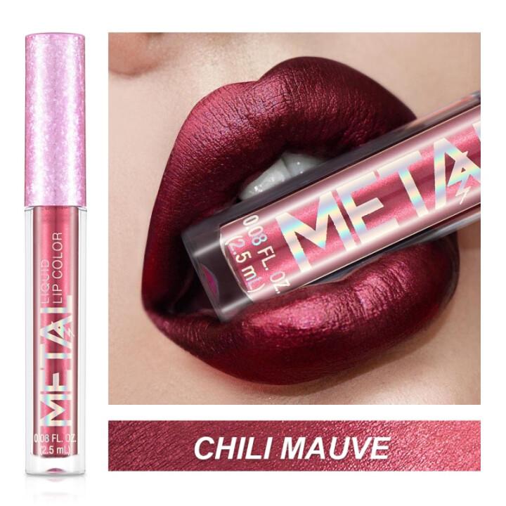 2024 NEW Glitter Metallic Liquid Lipstick Waterproof