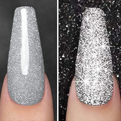 Reflective Glitter Nail Gel