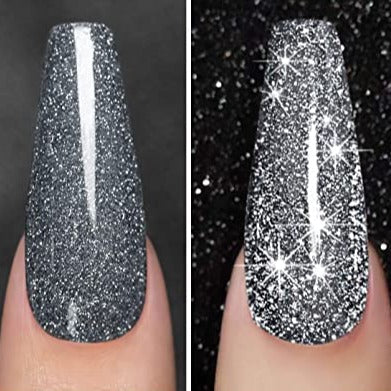 Reflective Glitter Nail Gel