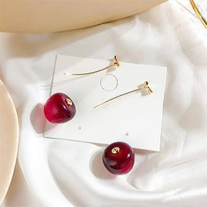 Celia Rouge Cherry Earrings