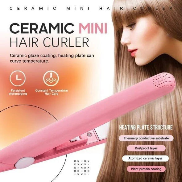 🔥Hot Sale 49% OFF -Ceramic Mini Hair Curler