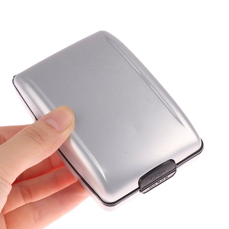 RFID ANTI THEFT ALUMINUM WALLET CLIP