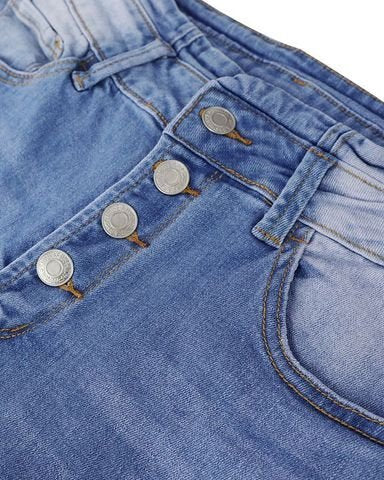 90S VINTAGE BUTTON FLY HIGH WAIST FLARE LEG JEANS