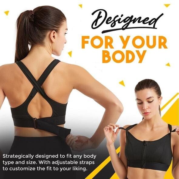 2022 New Wireless Supportive Sports Bra