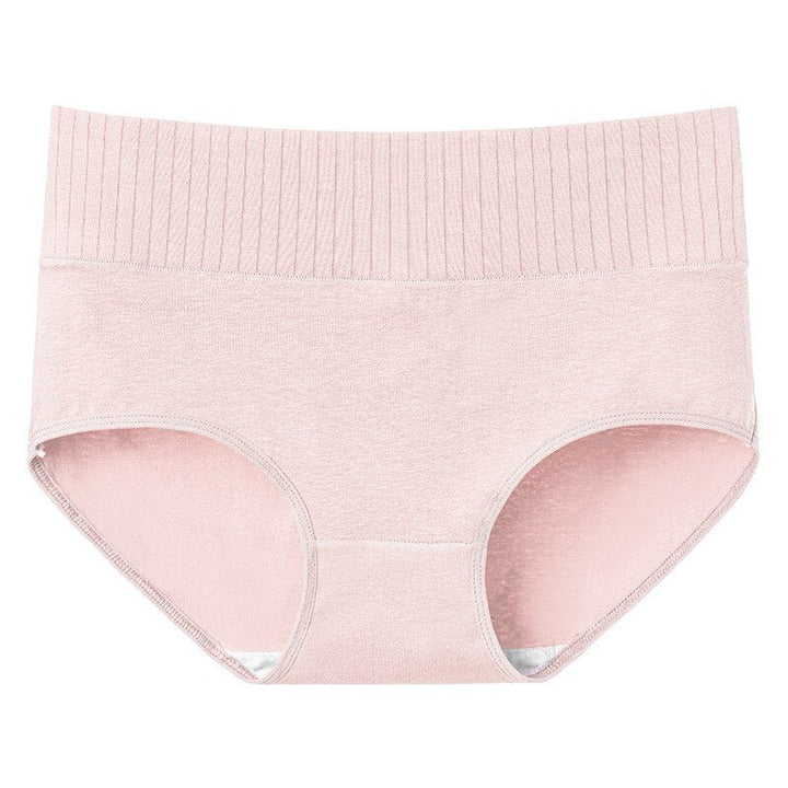 Hips and High Waist Anti Side Leakage Pure Cotton Breathable Seamless Menstrual Underpants