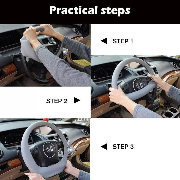 CAR STEERING WHEEL PROTECTIVE COVER