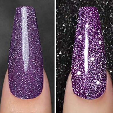 Reflective Glitter Nail Gel