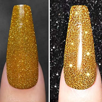 Reflective Glitter Nail Gel