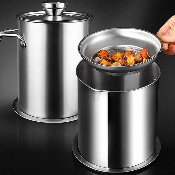 Stainless Steel Oil Filter Pot