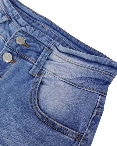 90S VINTAGE BUTTON FLY HIGH WAIST FLARE LEG JEANS