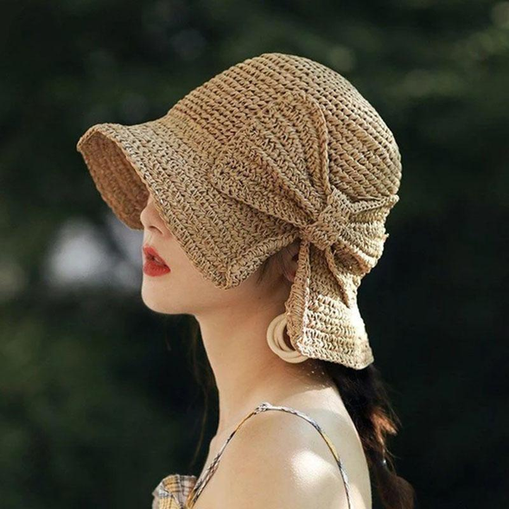 Brim Bow Summer Hat