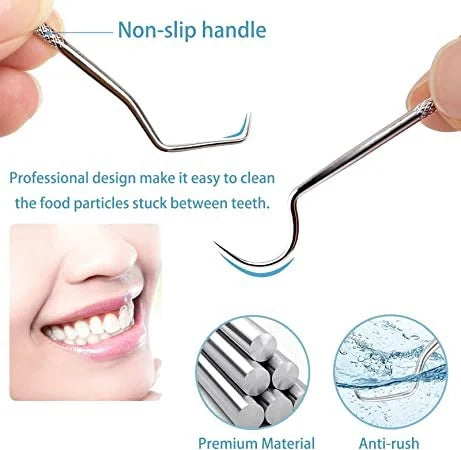 🎁Summer hot sale 🎁Stainless Steel Toothpick Set 7pcs