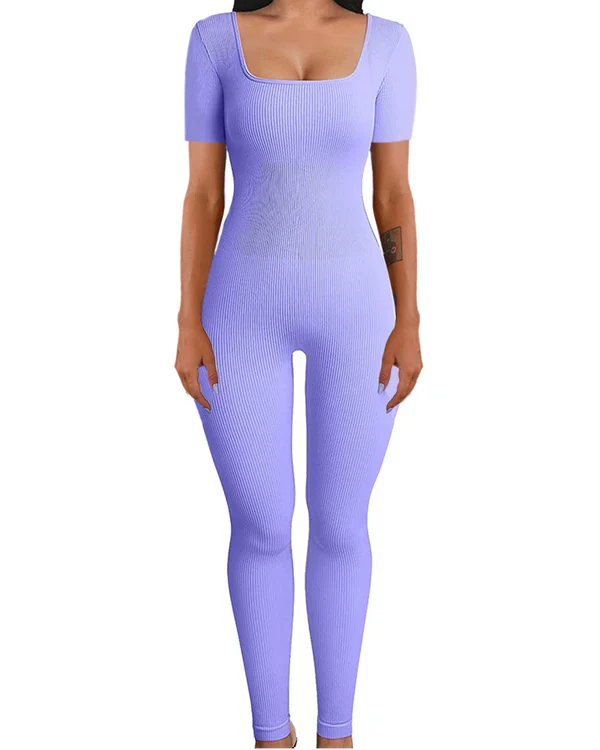 🔥Early Black Friday Sale--Jumpsuit with Tummy ControlPanel