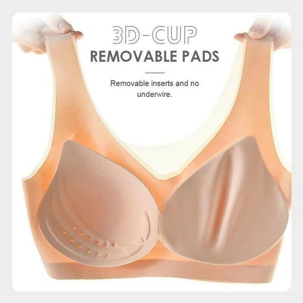 Ultra thin Ice Silk Seamless Bra