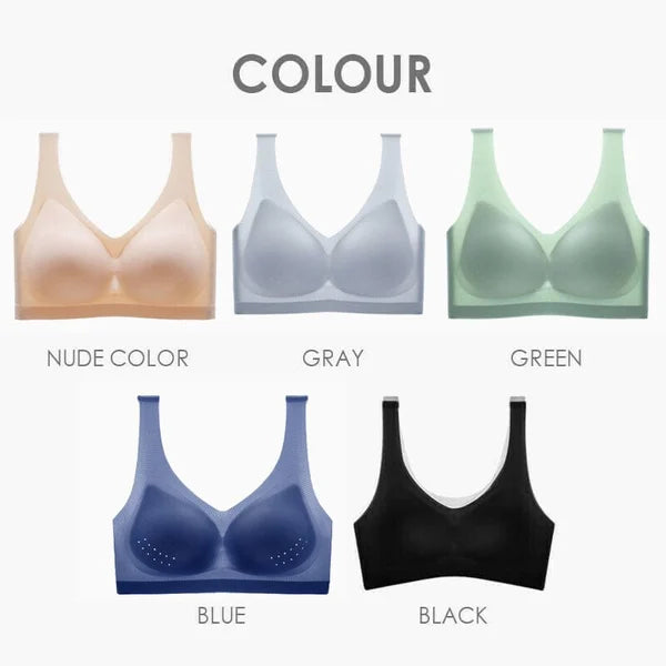 Ultra thin Ice Silk Seamless Bra