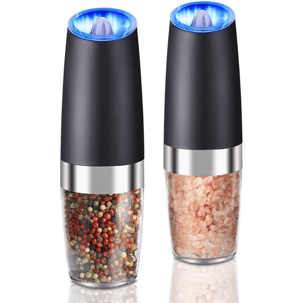 Automatic Electric Gravity Induction Salt and Pepper Grinder