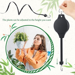 Plant Pulley Set For Garden Baskets Pots Birds Feeder