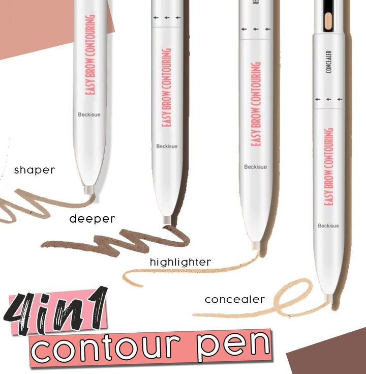 🔥Clearance Sale🔥4 In 1 Brow Contour Highlight Pen