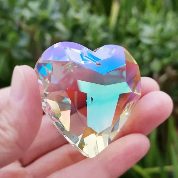 🔥LAST DAY 48% OFF 🔥 Hanging Heart Suncatcher Prism Crafts