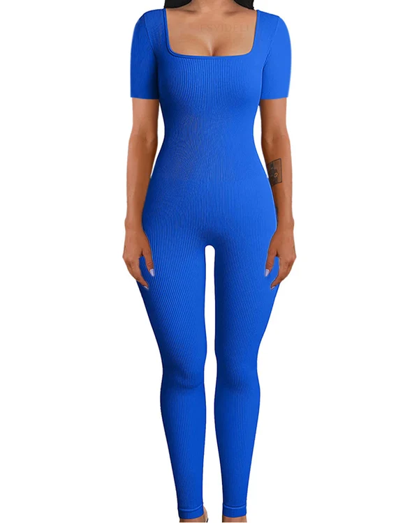 🔥Early Black Friday Sale--Jumpsuit with Tummy ControlPanel