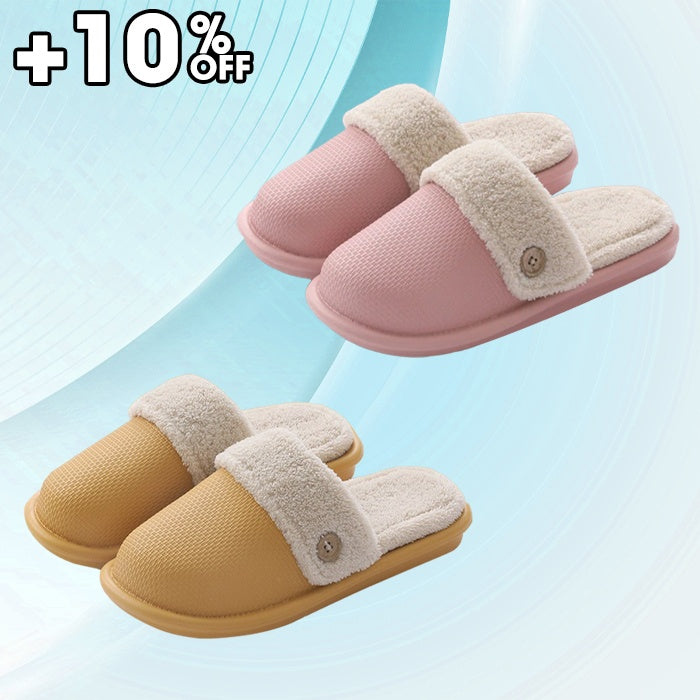 Mildly Slippers Removable Warm Comfortable Cotton Slippers