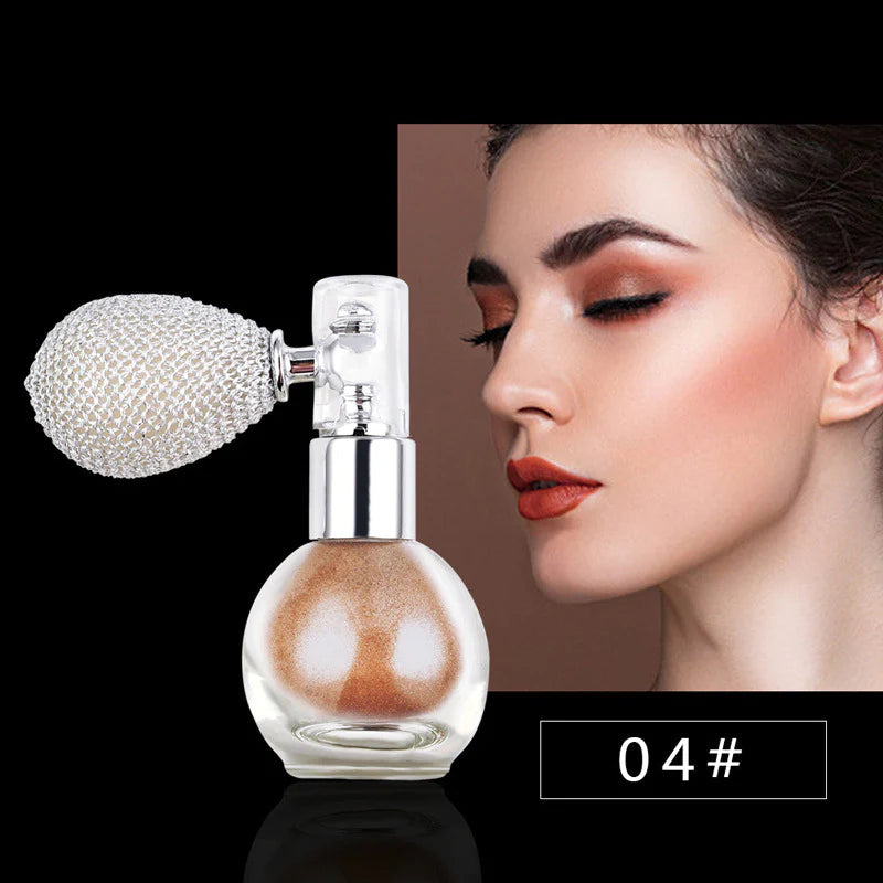 SHIMMERING SPRAY POWDER BODY GLITTER FACE HIGH GLOSS SPRAY HIGHLIGHTER