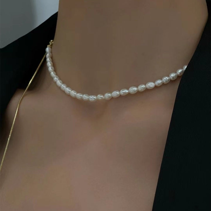 Adjustable Pearl Necklace