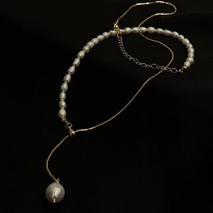 Adjustable Pearl Necklace