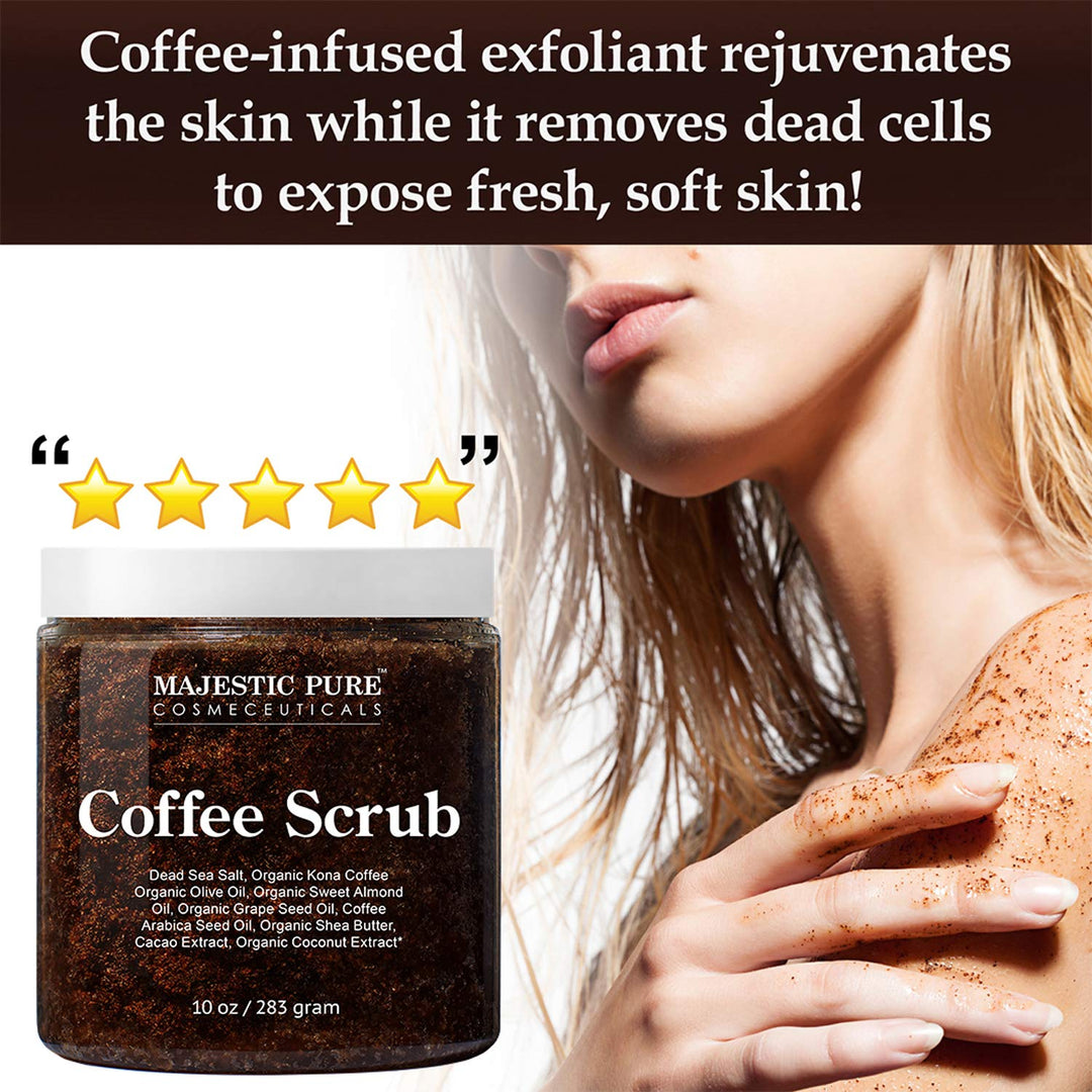 Majestic Pure Arabica Coffee Scrub