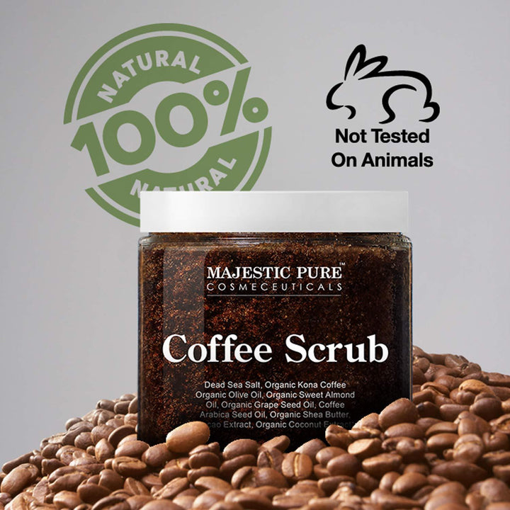 Majestic Pure Arabica Coffee Scrub