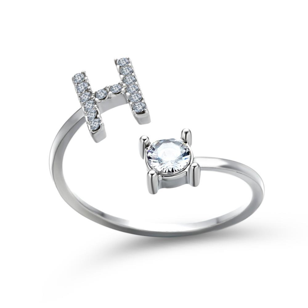 Perfect Gift Adjustable Initial Ring