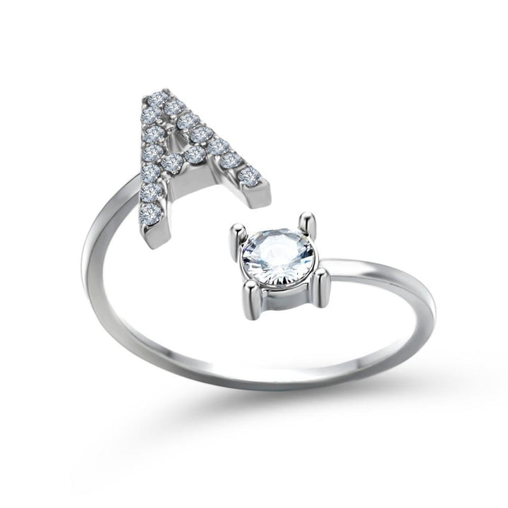 Perfect Gift Adjustable Initial Ring