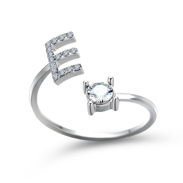 Perfect Gift Adjustable Initial Ring